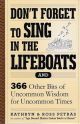 Don't Forget to Sing in the Lifeboats