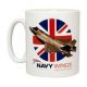 F-35B aircraft mug